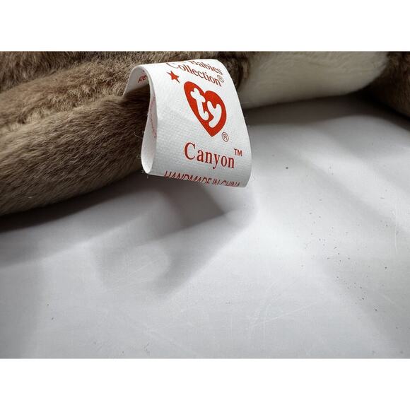 TY Beanie Baby Babies Stuffed Animal Plush Canyon 1998 - Picture 6 of 9